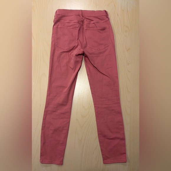 J.Crew 8” Toothpick Skinny Pants in Dusty Rose Pink | Size 24 - Picture 4 of 8
